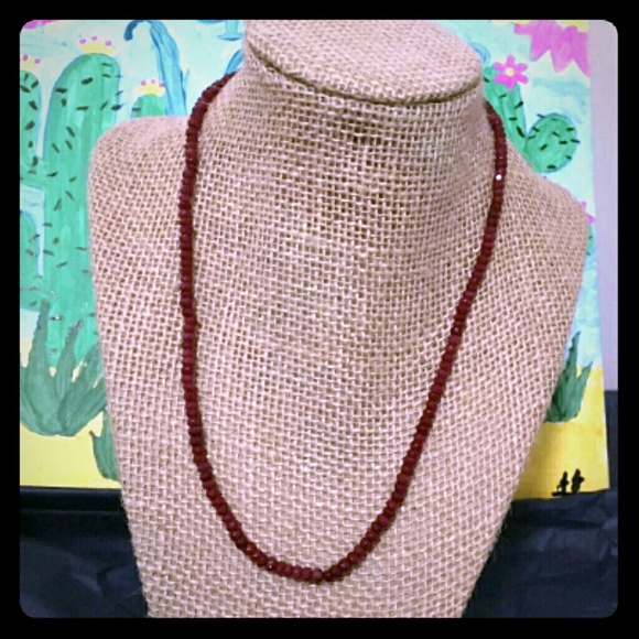 Jewelry - 💃RUBY NECKLACE